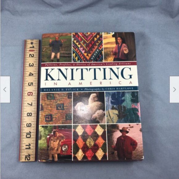 30 Patterns*Knitting in America Book*Melanie Falick Artisan Workman 1996 Used - Picture 4 of 5